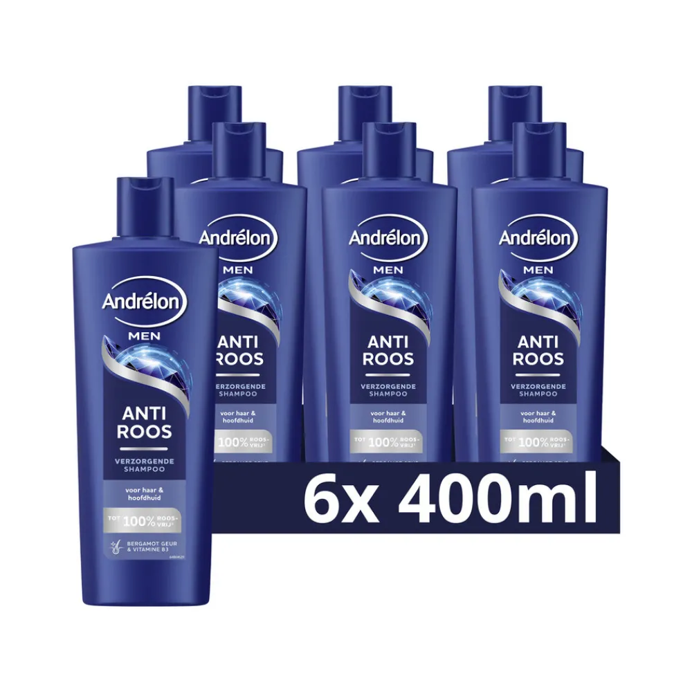 Sale 6x Shampoo Anti-roos For Men 400 ml Shampoo