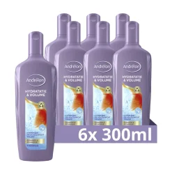 Shampoo<Andrélon 6x Shampoo Hydratatie & Volume 300 ml