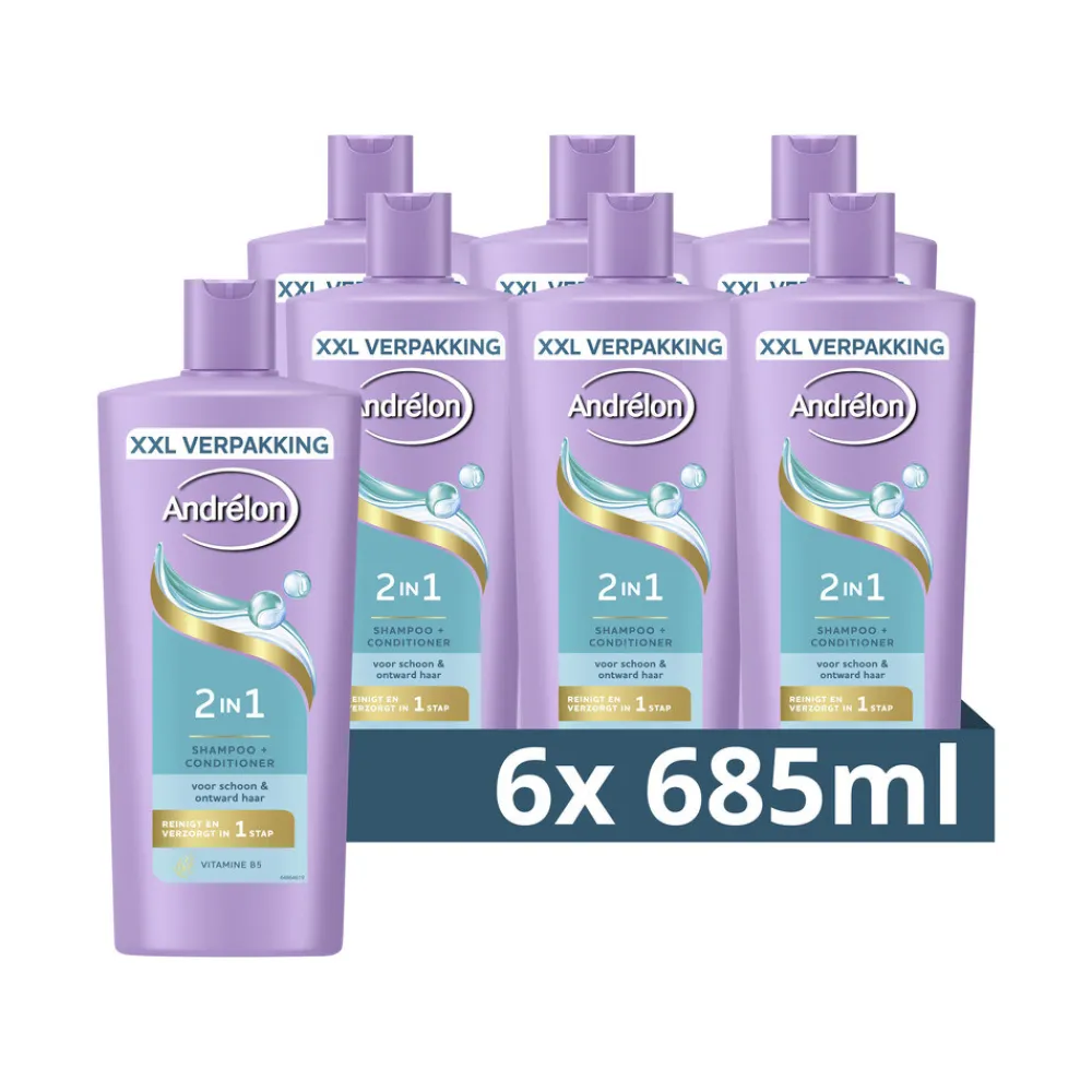 Discount 6x Shampoo 2-in-1 685 ml Shampoo