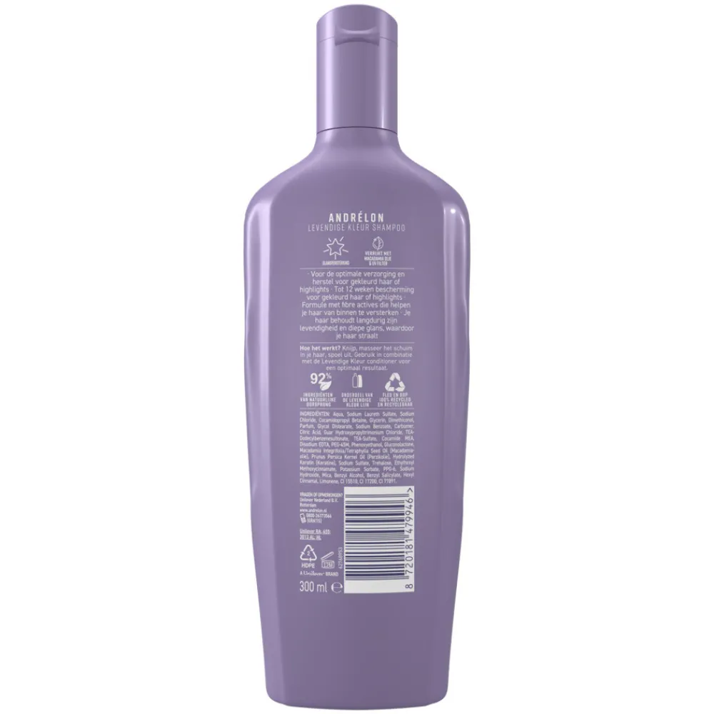 Shampoo<Andrélon 6x Shampoo Levendige Kleur 300 ml
