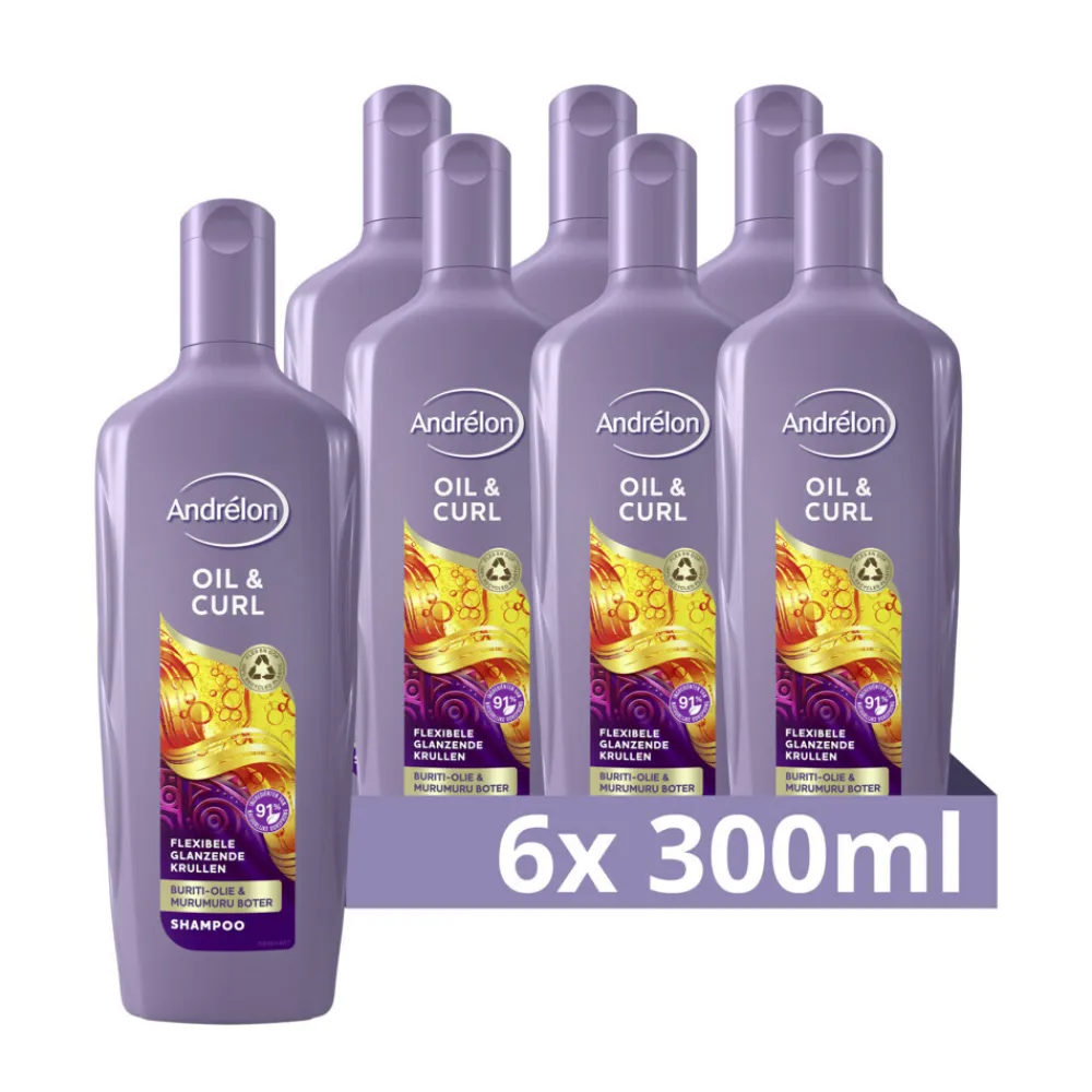 Hot 6x Shampoo Oil & Curl 300 ml Shampoo