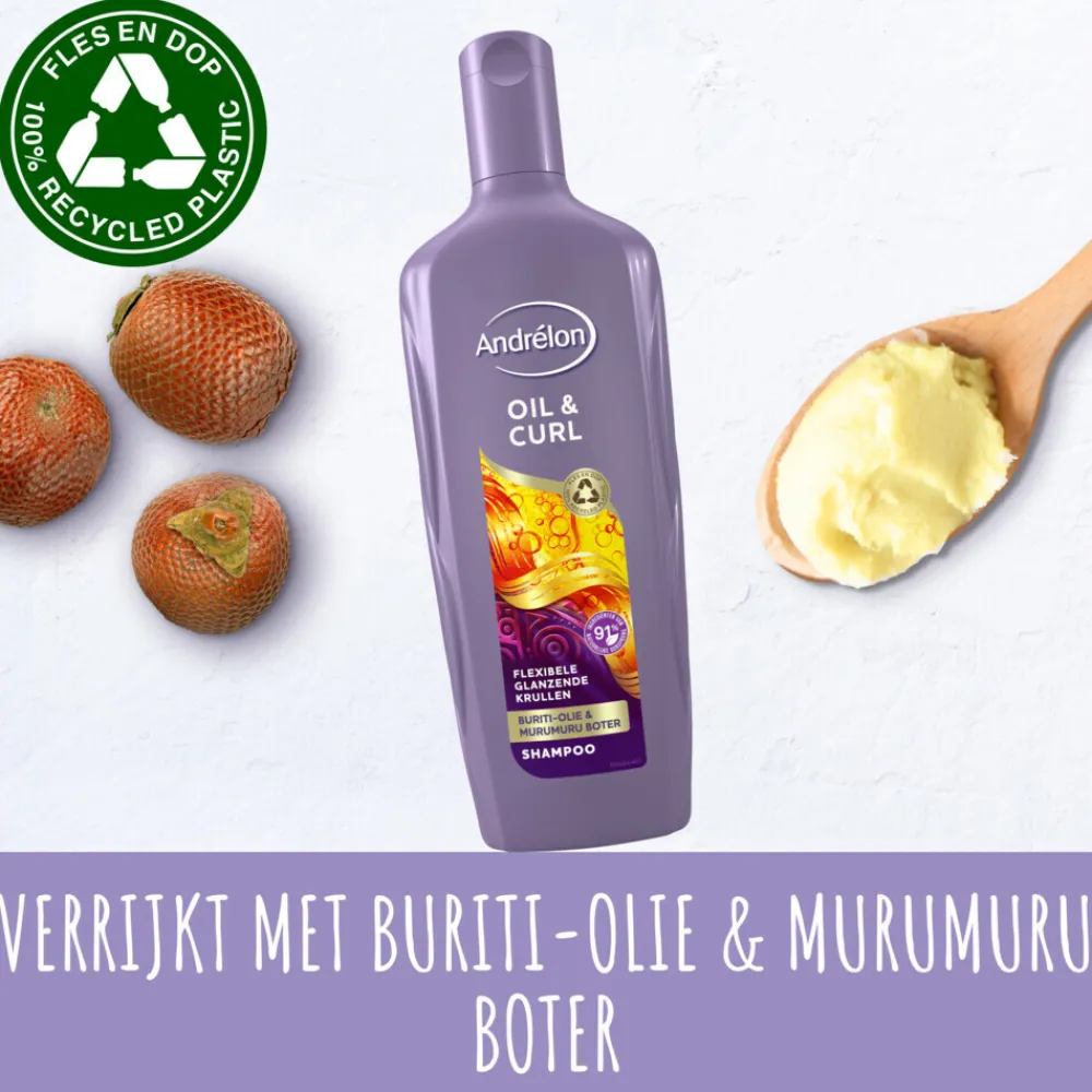 Hot 6x Shampoo Oil & Curl 300 ml Shampoo