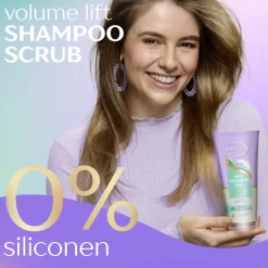 Shampoo<Andrélon 6x Shampoo Scrub Kokos Volume Boost 200 ml