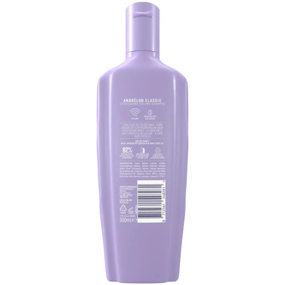6x Shampoo Verrassend Volume 300 ml^Andrélon Hot