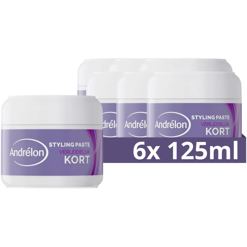 6x Shaper Paste Verleidelijk Kort 125 ml^Andrélon New