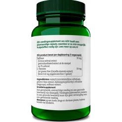 2x 830 Saffraan & L-theanine 30 vegacapsules^AOV Sale