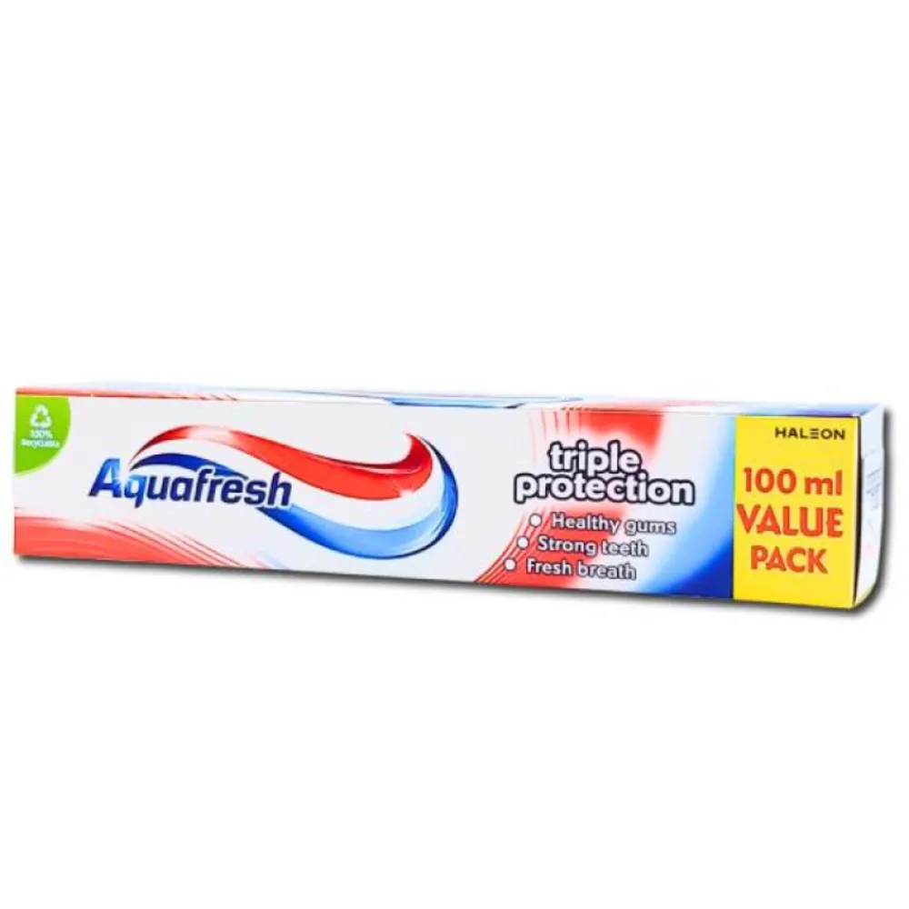12x Tandpasta Triple Protection 100 ml^Aquafresh Sale