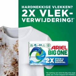 4x 3in1 Wasmiddel Pods The Big One Alpine 15 stuks^Ariel Best