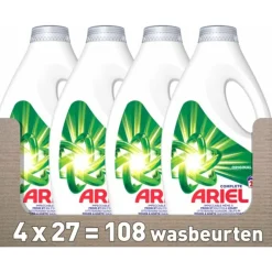 4x Vloeibaar Wasmiddel Original 27 Wasbeurten 1215 ml^Ariel Online