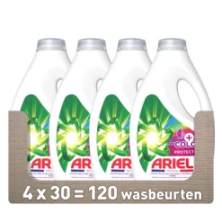 4x Vloeibaar Wasmiddel +Extra kleurbescherming 30 Wasbeurten 1,35 liter^Ariel Discount