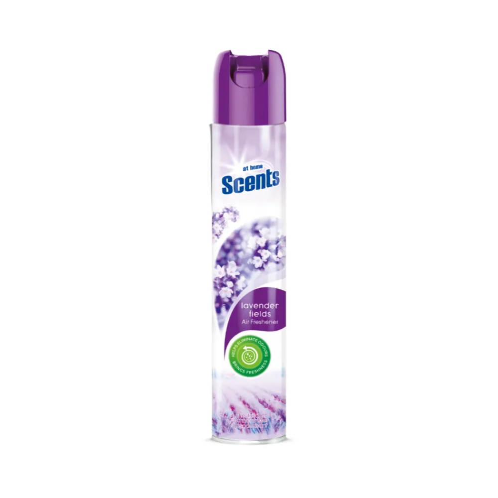 Luchtverfrisser<At Home 6x Luchtverfrisser Spray Lavendel 400 ml