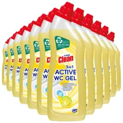 Toiletartikelen<At Home 12x Toiletreiniger Lemon 750 ml