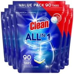 6x Vaatwastabletten All-in-1 90 stuks^At Home Best