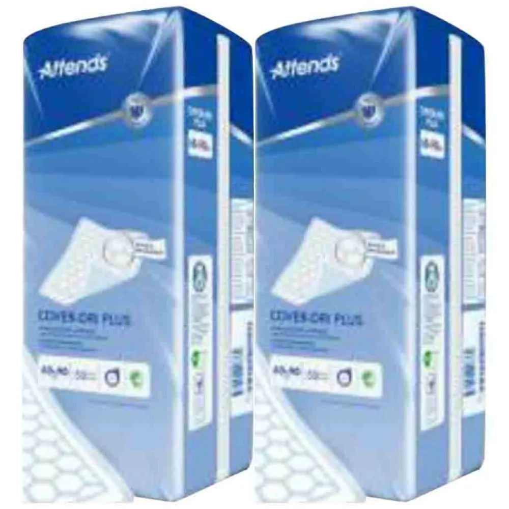 2x Cover Dri Plus 60X90 50 stuks^Attends Clearance