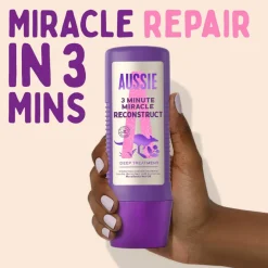 Haarmasker<Aussie 6x Haarmasker 3 Minute Miracle Reconstructor Intensieve Vegan Haarverzorging 225 ml