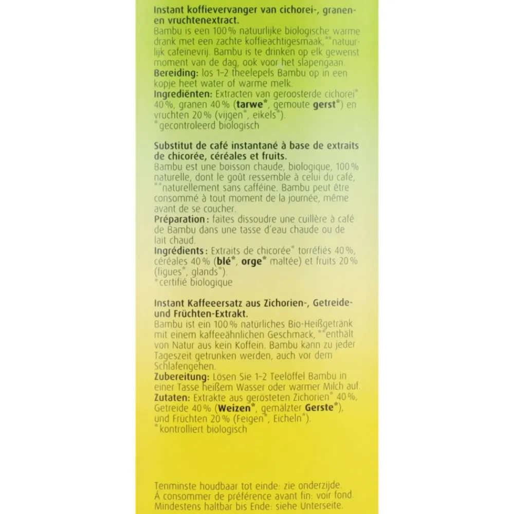 3x Bambu Eko 200 gr^A.Vogel