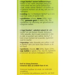 Koffie<A.Vogel 3x Bambu Eko 100 gr