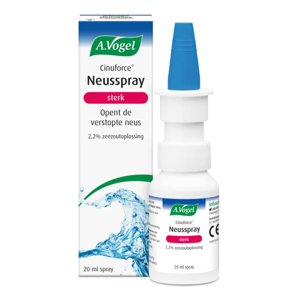 Gezondheidsproducten|Luchtwegen & Keel<A.Vogel 2x Cinuforce Neusspray Sterk 20 ml