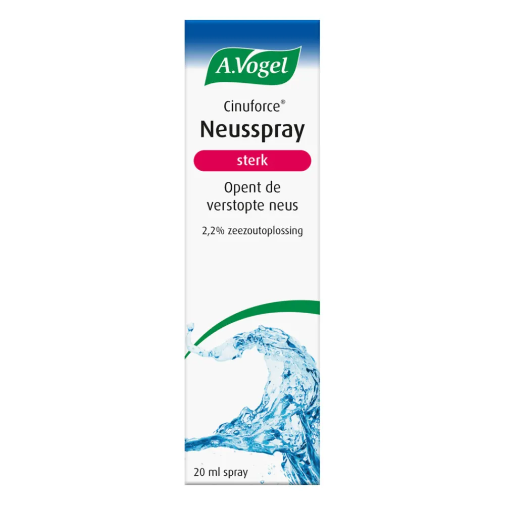Gezondheidsproducten|Luchtwegen & Keel<A.Vogel 2x Cinuforce Neusspray Sterk 20 ml