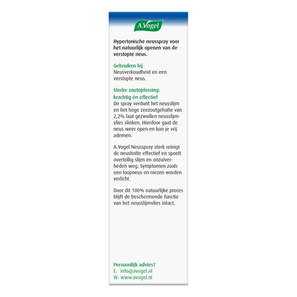 Gezondheidsproducten|Luchtwegen & Keel<A.Vogel 2x Cinuforce Neusspray Sterk 20 ml