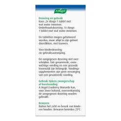 Organen|Speciale Bestanddelen<A.Vogel 2x Cranberry Monarda 30 tabletten