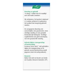 Voor Vrouw Of Man<A.Vogel 2x Famosan Salvia Overgang Sterk** 25 tabletten