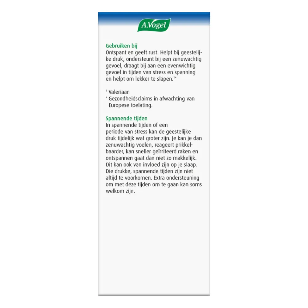 3x Valeriaan Druppels 50 ml^A.Vogel Discount