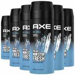 Deodorant<Axe 6x Deodorant Bodyspray Ice Chill 150 ml
