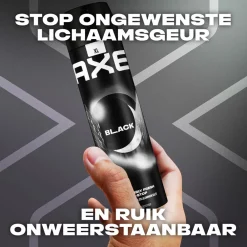 6x Deodorant Bodyspray Black 200 ml Deodorant