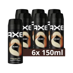 6x Deodorant Bodyspray Musk 150 ml Deodorant