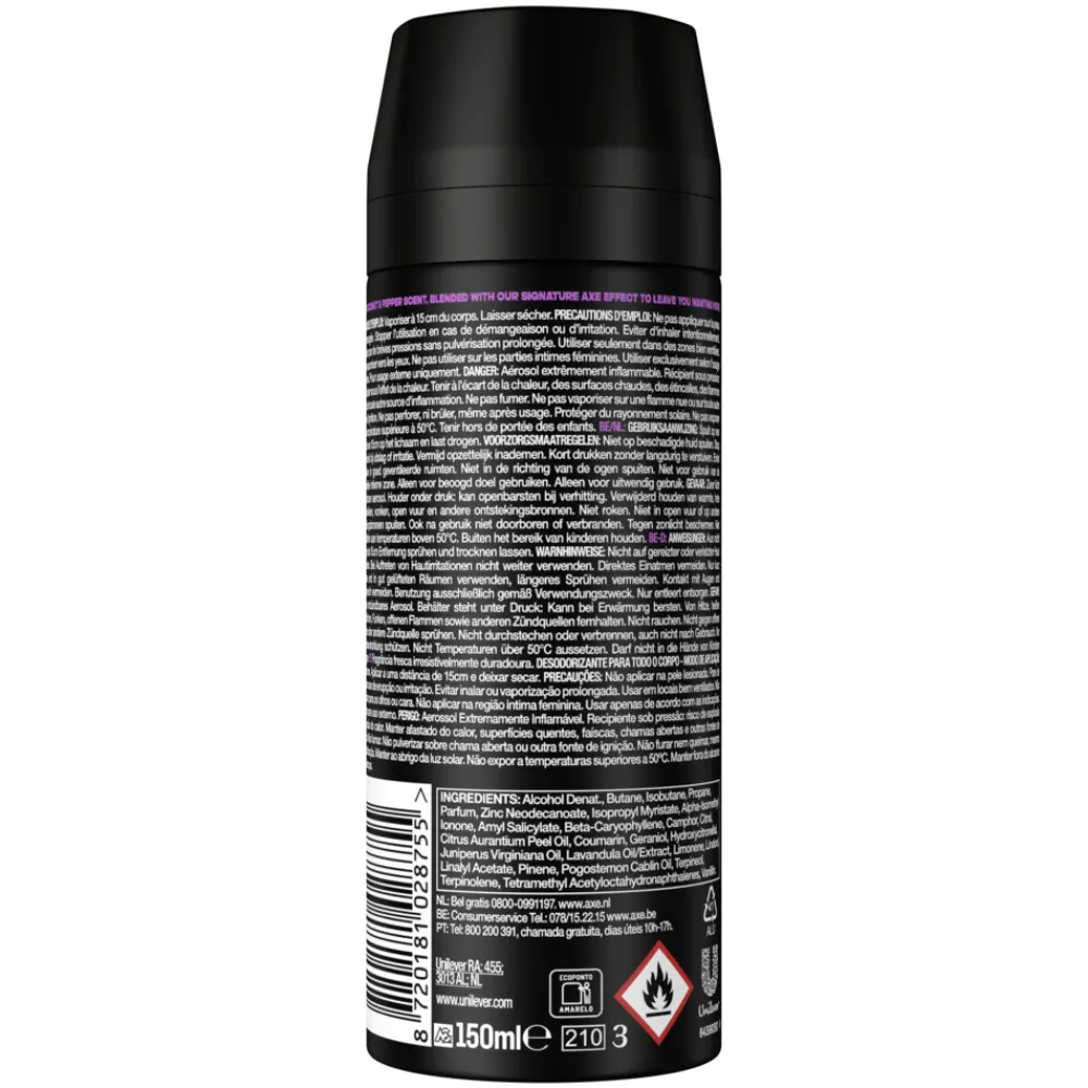 6x Deodorant Bodyspray Excite 150 ml^Axe Sale