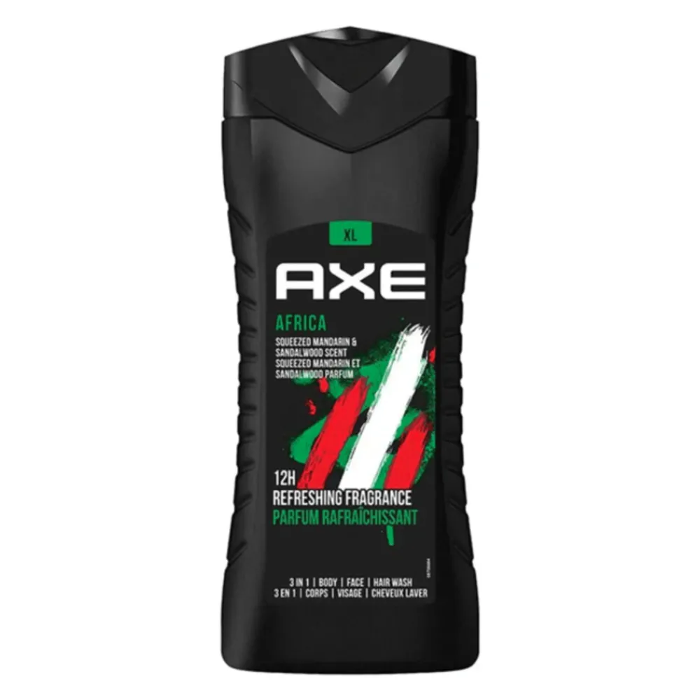 12x Douchegel Africa 400 ml^Axe New