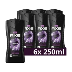 Bad & Douche<Axe 6x Douchegel Excite 250 ml