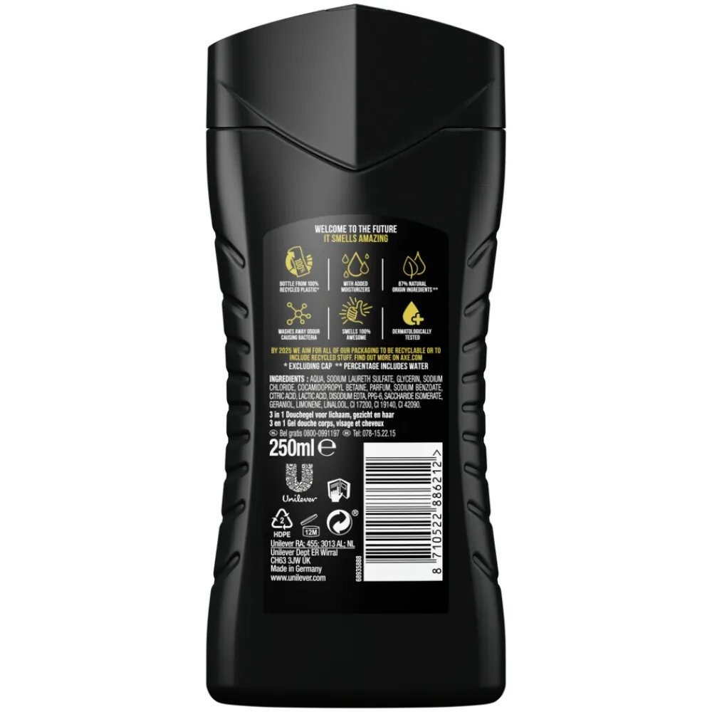 Bad & Douche<Axe 6x 3-in-1 Douchegel Dark Temptation 250 ml