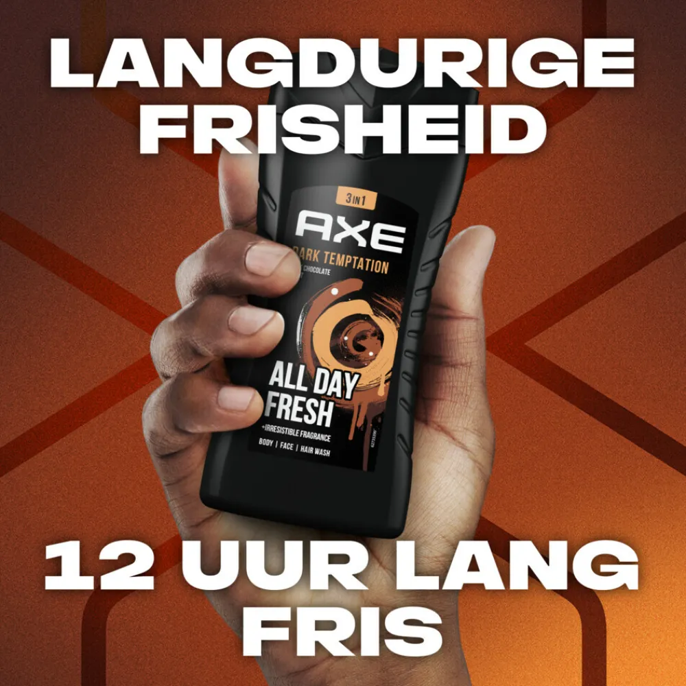 Bad & Douche<Axe 6x 3-in-1 Douchegel Dark Temptation 250 ml