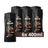 6x 3-in-1 Douchegel XL Dark Temptation 400 ml^Axe Discount