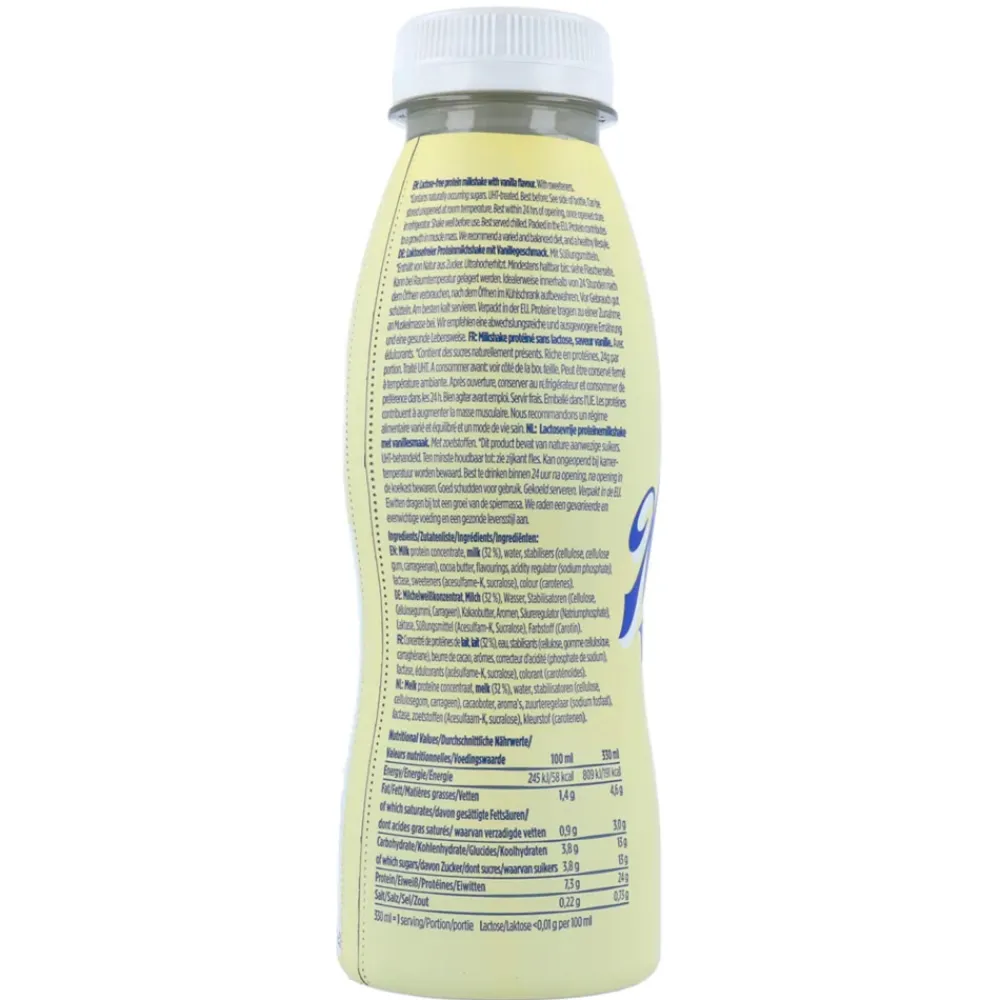 Sportvoeding & Drank<Barebells 8x Milkshake Vanilla 330 ml