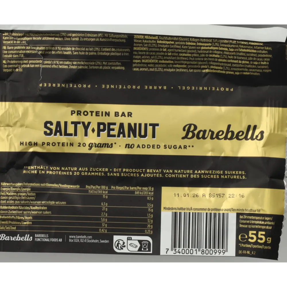 12x Proteïne Reep Salty Peanut 55 gr^Barebells Discount
