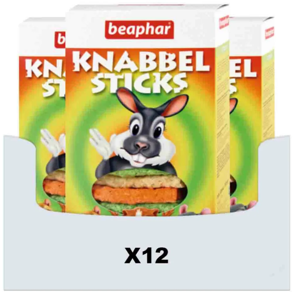 12x Knabbelsticks Konijnensnacks (Knaagdier) 150 gr^Beaphar Online