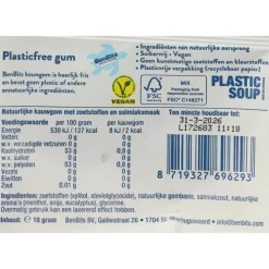 4x Salmiak Single Zakje 18 gr^BenBits Hot