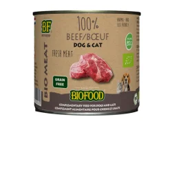 Online 12x Biofood Organic Hond en Kat 100% Rund 200 gr Kattenvoer|Hondenvoer