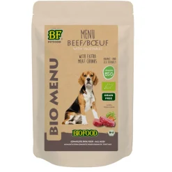 15x Biofood Organic Rund Menu 150 gr^BF Petfood Online
