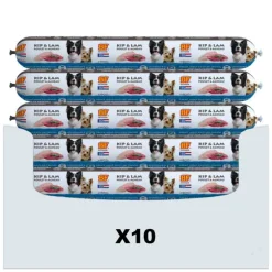 Outlet 10x Vleesvoeding Lam 800 gr Hondenvoer