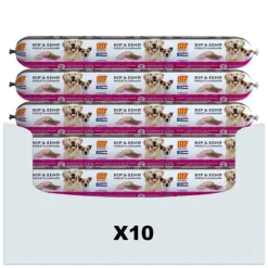 10x Vleesvoeding Eend - Kip 800 gr^BF Petfood Hot