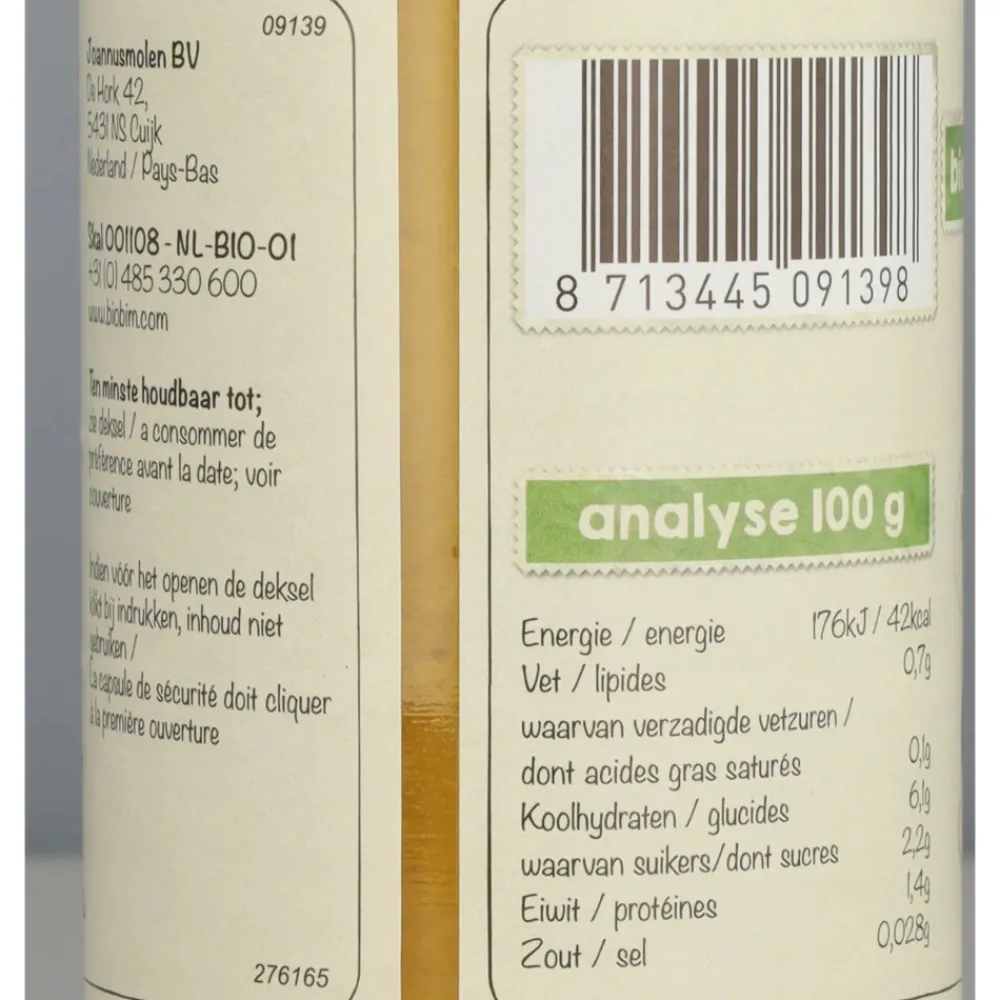 Baby & Peutervoeding<Biobim 6x Maaltijd 10+ mnd Groenten & Pastinaak 250 gr