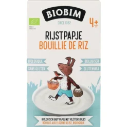 Baby & Peutervoeding<Biobim 6x Papje 4+ mnd Rijstpapje 200 gr
