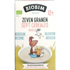 6x Papje 12+ mnd Zeven Granen 250 gr^Biobim Discount