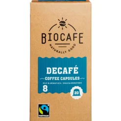 6x Koffiecups Decafé 100 gr Koffie