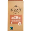 Koffie<Biocafe 6x Koffiecups Lungo 100 gr