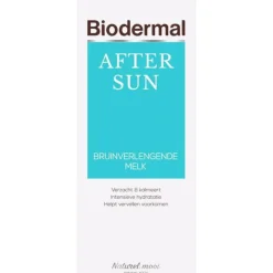 Zonbescherming<Biodermal 2x Aftersun Melk Bruinverlengend 200 ml